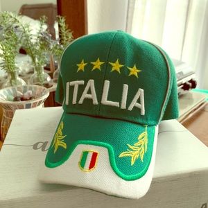 Italia Adjustable Baseball Cap